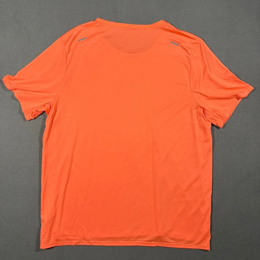 Nike Rise 365 Dri-FIT Short-Sleeve‎ Running Top Salmon/Light Orange CZ9184-643